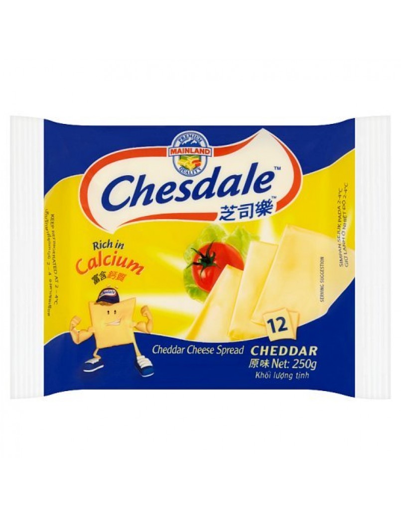 MAINLAND CHESDALE CHEESE SPREAD 250G(12PCS)