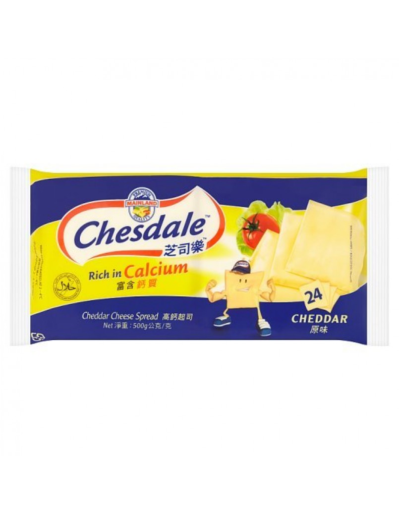 MAINLAND CHESDALE CHEESE SPREAD 500G(24PCS)