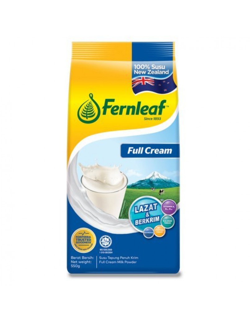 FERNLEAF REGULAR FULL CREAM 550G