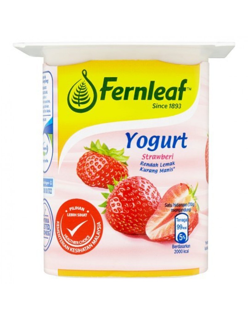 FERNLEAF FLF YOGURT STBR 110G