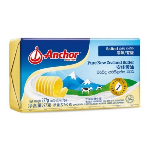 ANCHOR SALTED BUTTER 227G