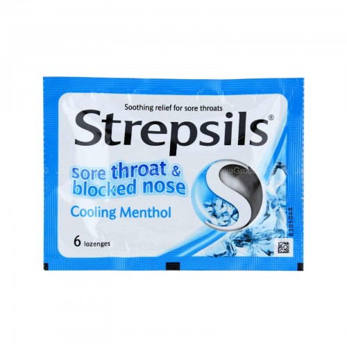 STREPSILS COOL METHOL 6'S