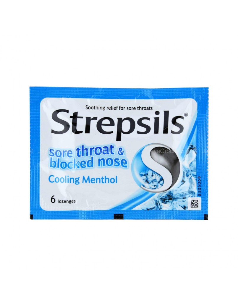 STREPSILS COOL METHOL 6'S