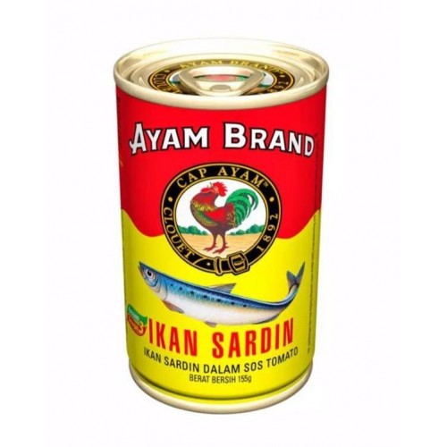 AYAM BRAND SARDING(RED) 155G