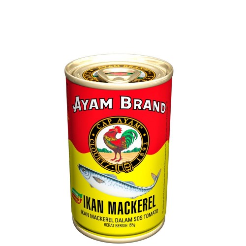 AYAM BRAND MACKEREL(BLACK) 155G