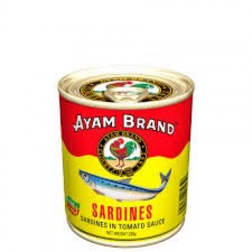 AYAM BRAND SARDING(RED) 230G