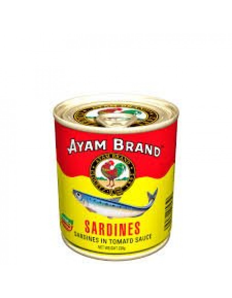 AYAM BRAND SARDING(RED) 230G