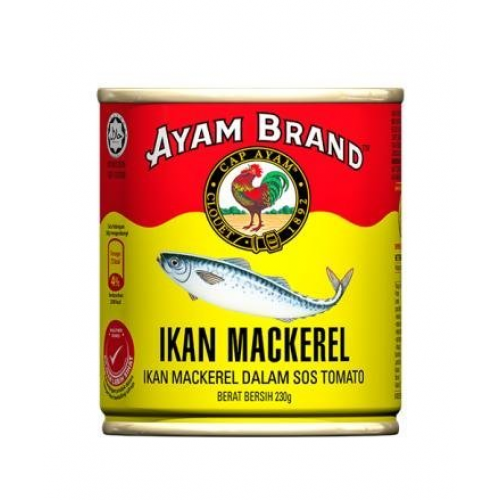 AYAM BRAND MACKEREL(BLACK) 230G