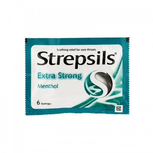 STREPSILS EXTRA STRONG MENTHOL 6'S
