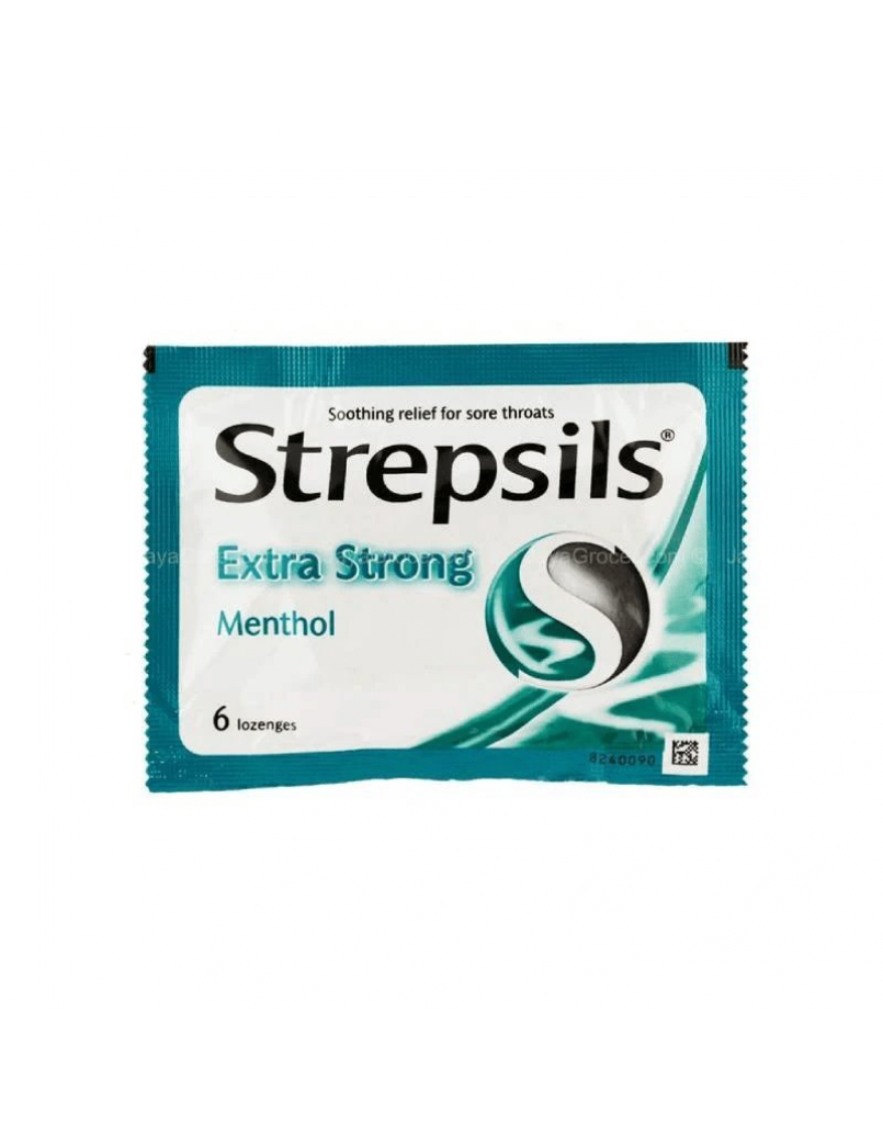 STREPSILS EXTRA STRONG MENTHOL 6'S