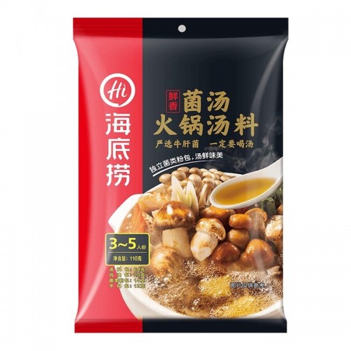 HTL MUSHROOM HOT POT 海底捞-菌类 150G