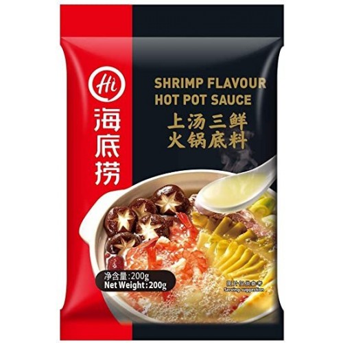 HTL SHRIMP HOT POT 海底捞-三鲜 200G