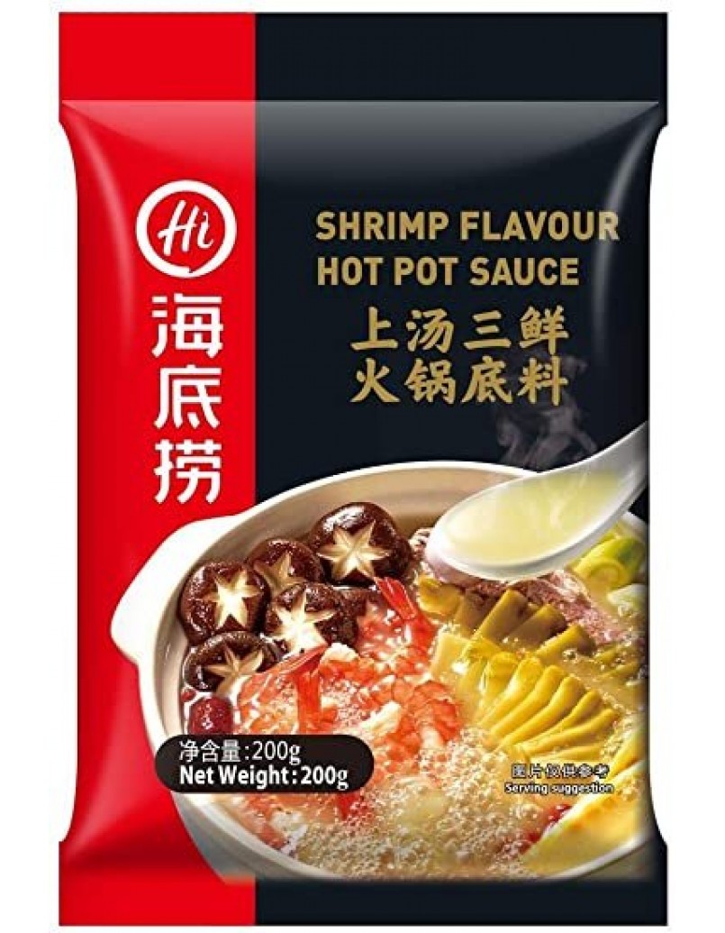 HTL SHRIMP HOT POT 海底捞-三鲜 200G