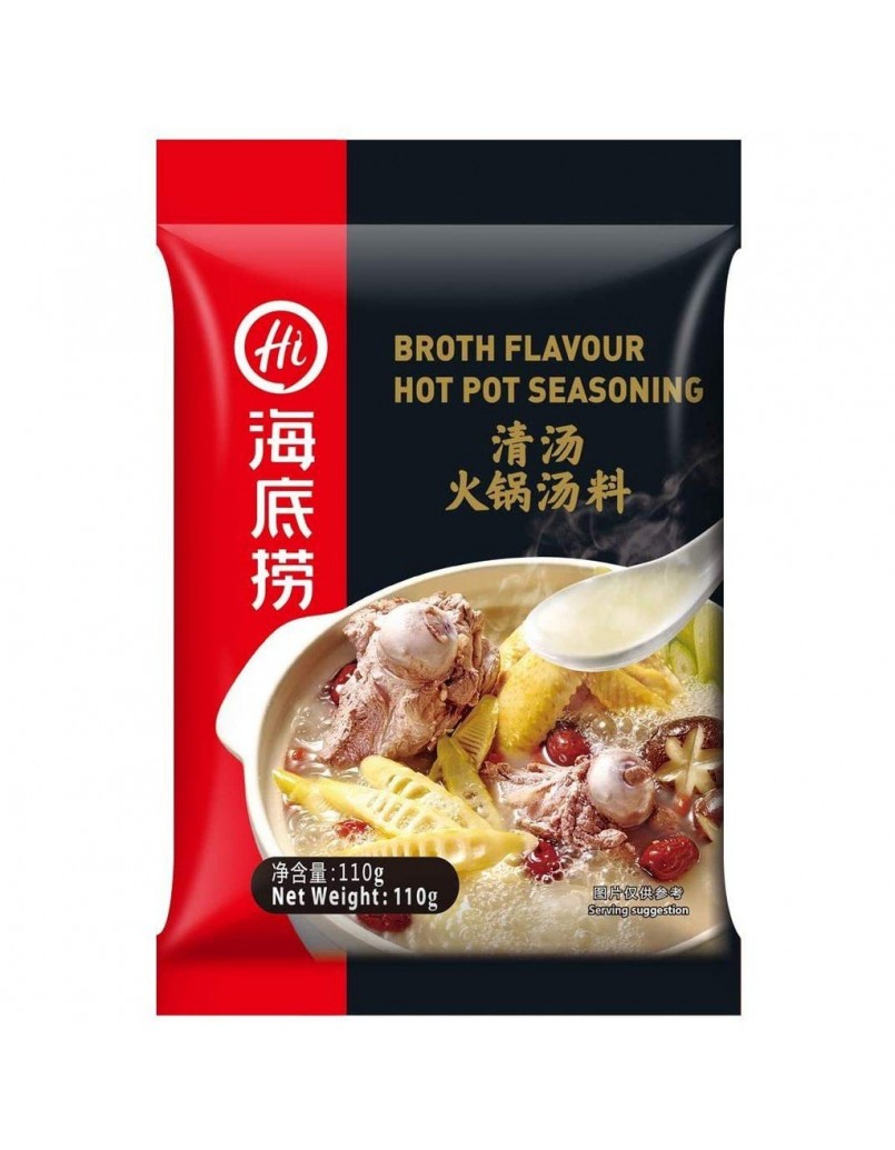 HTL BROTH FLV HOT POT 海底捞-清汤 110G