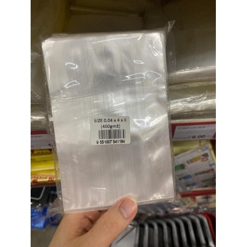 PP BAG 0.04 X4 X6