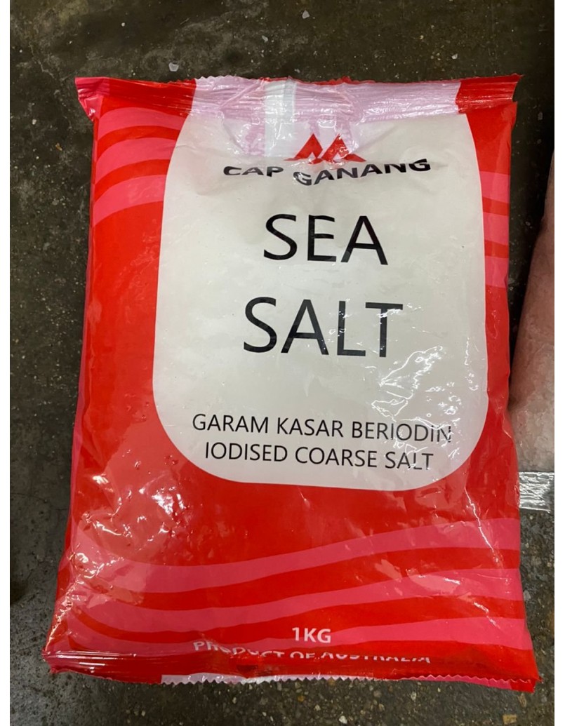 CAP KM IODISED REFINED SALT 1KG