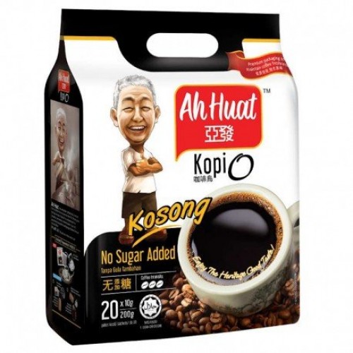 AH HUAT KOPI'O (NO SUGAR) 20 X10G