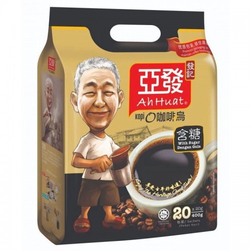 AH HUAT KOPI'O (WITH SUGAR) 20 X20G