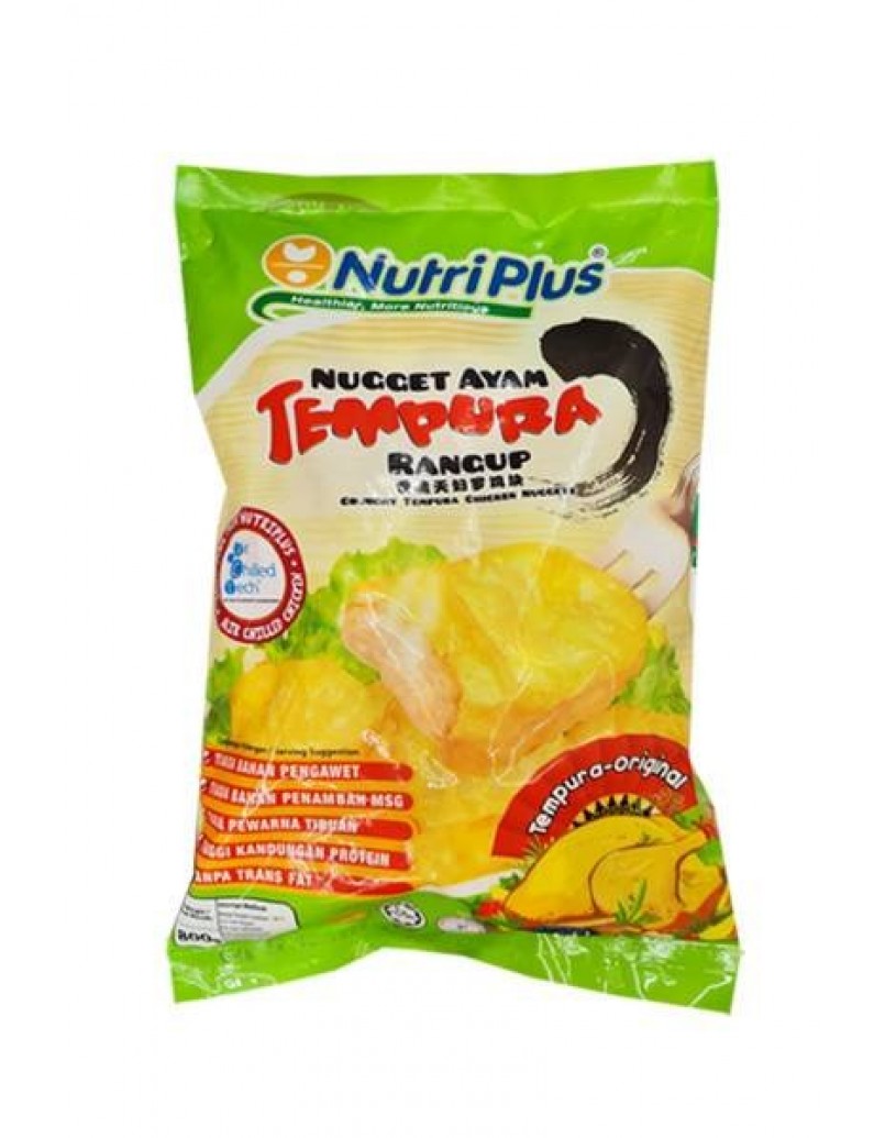 NUTRIPLUS TEMPURA NUGGET ORI 800G