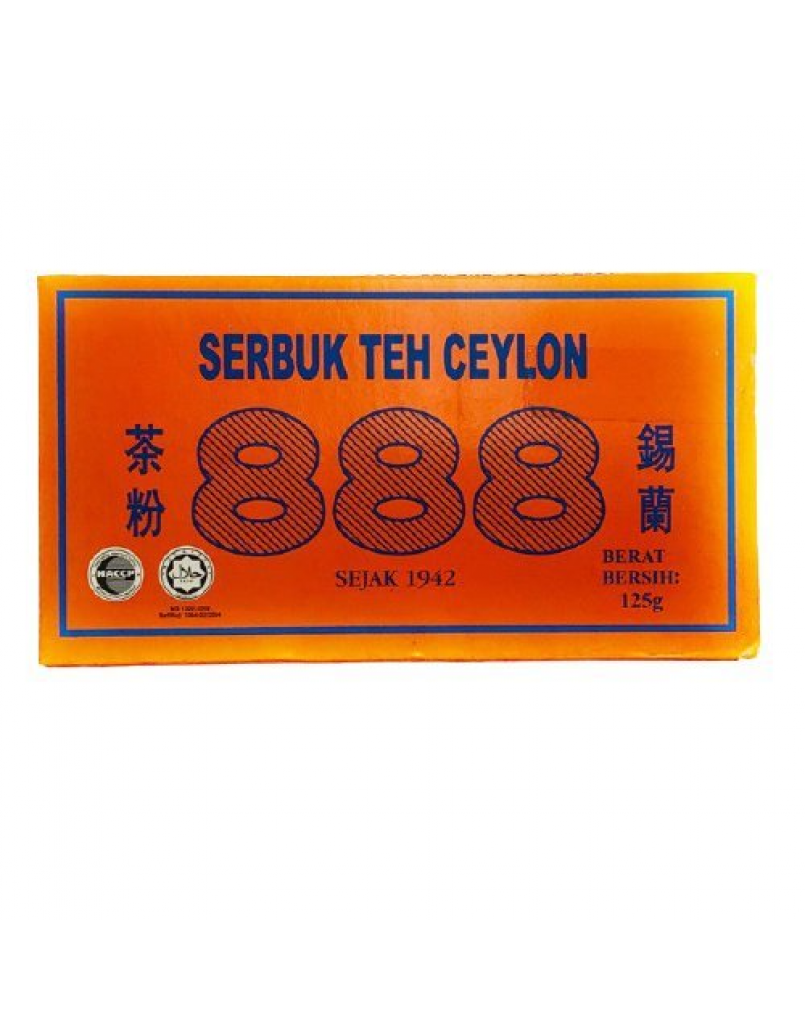 888 SERBUK TEH CEYLON 125G