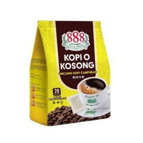 888 KOPI-O WITHOUT SUGAR 20 X10G