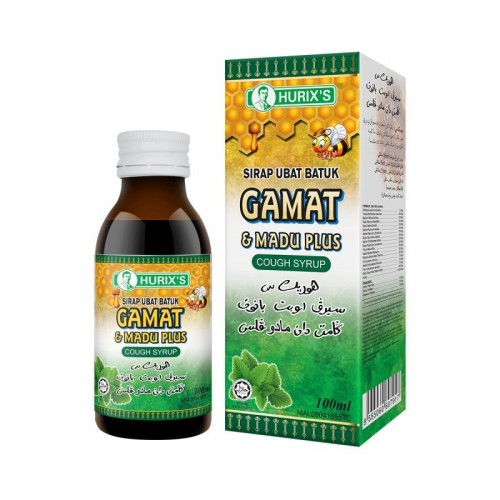 HURIX'S GAMAT & MADU COUGH SYRUP 100ML