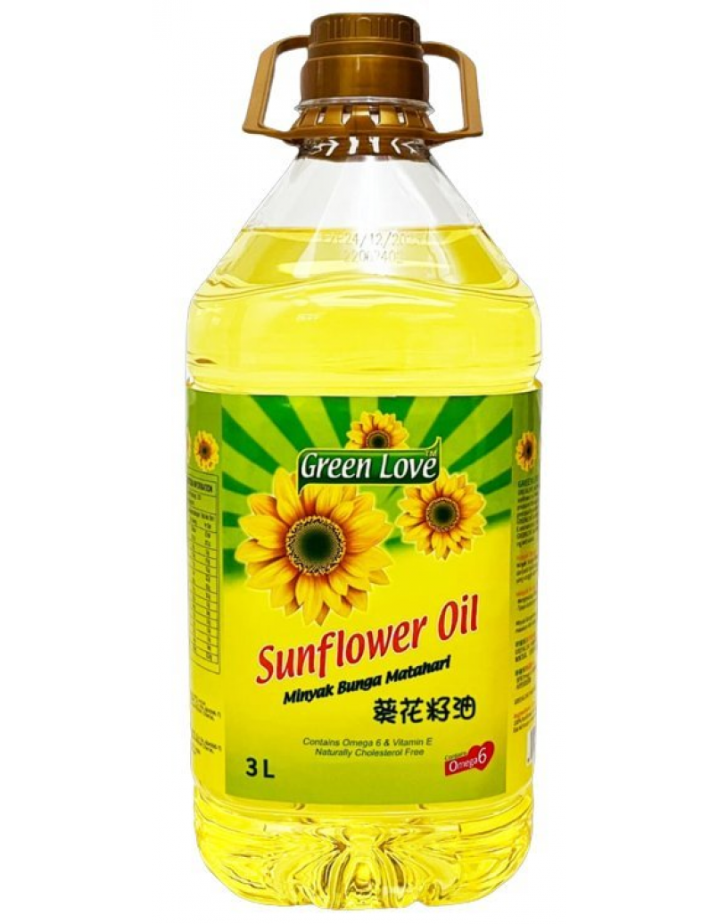 GREEN LOVE SUNFLOWER OIL 3KG