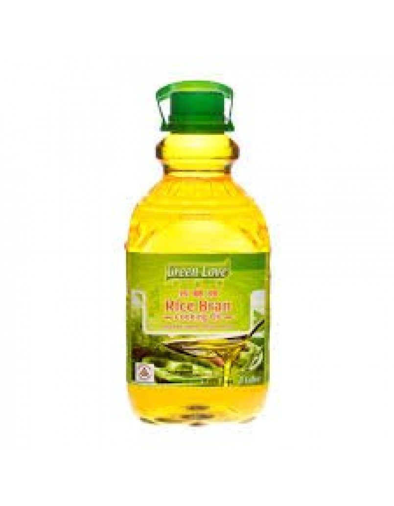 GREEN LOVE RICE BRAN COOKING OIL 3KG