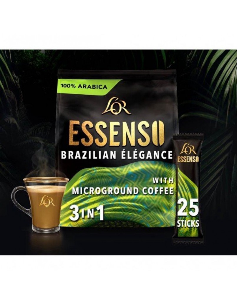 SUPER ESSENSO BRAZIL 3IN1 COF 20 X25G