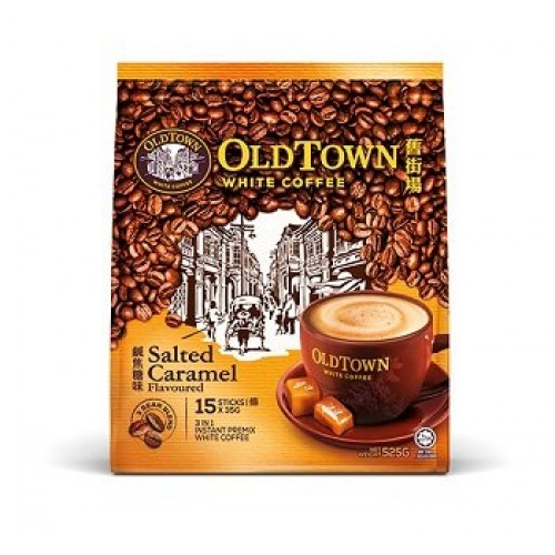 OLD TOWN 3IN1 WHITE CFE(SALTED CARAMEL) 15 X35G