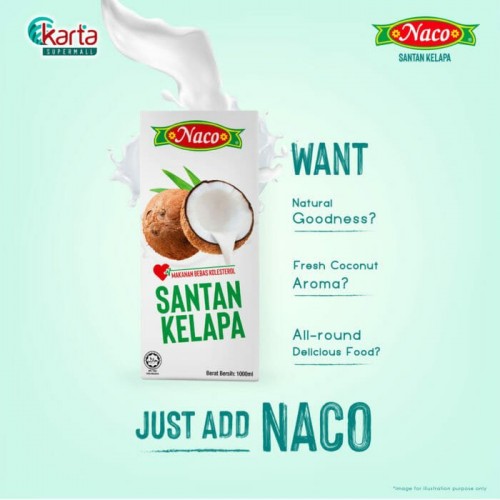 NACO COCONUT MILK 1L