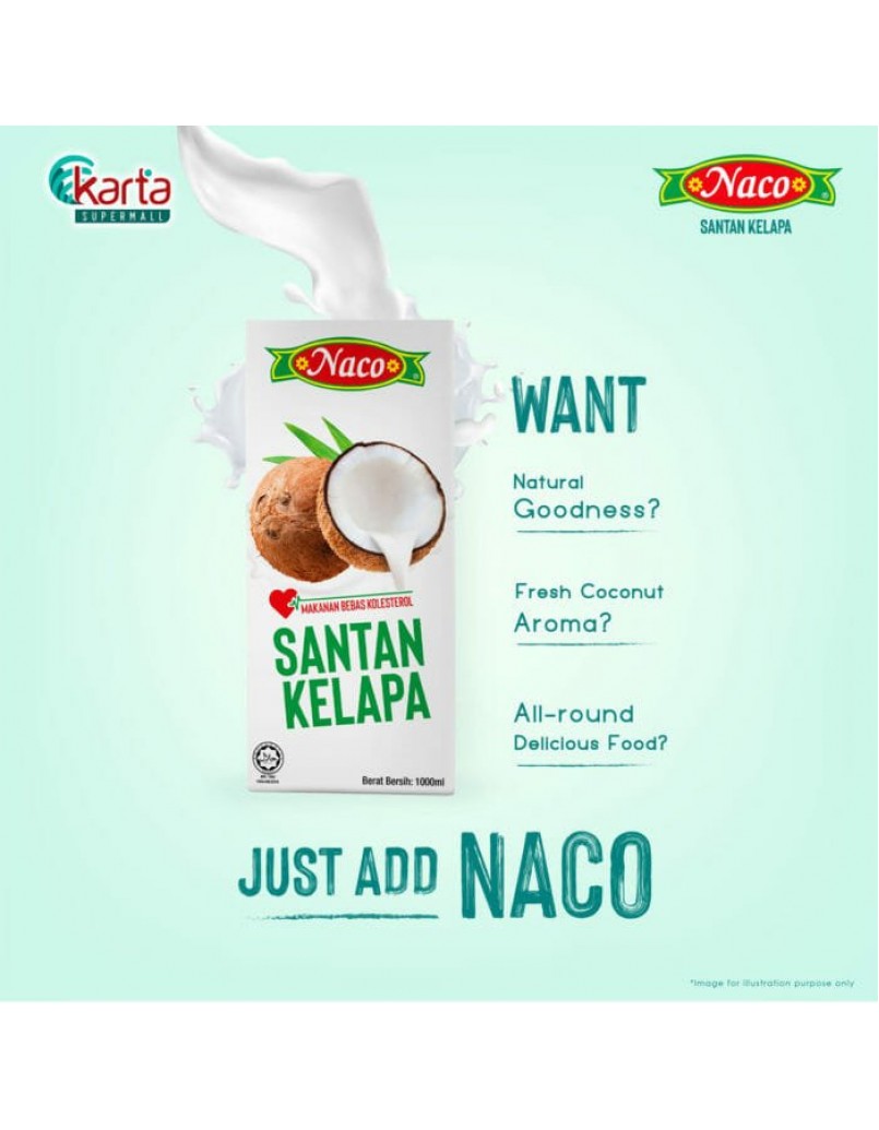 NACO COCONUT MILK 1L