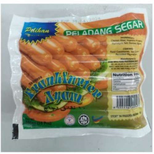 PELADANG CHICKEN FRANKFURTER 300G