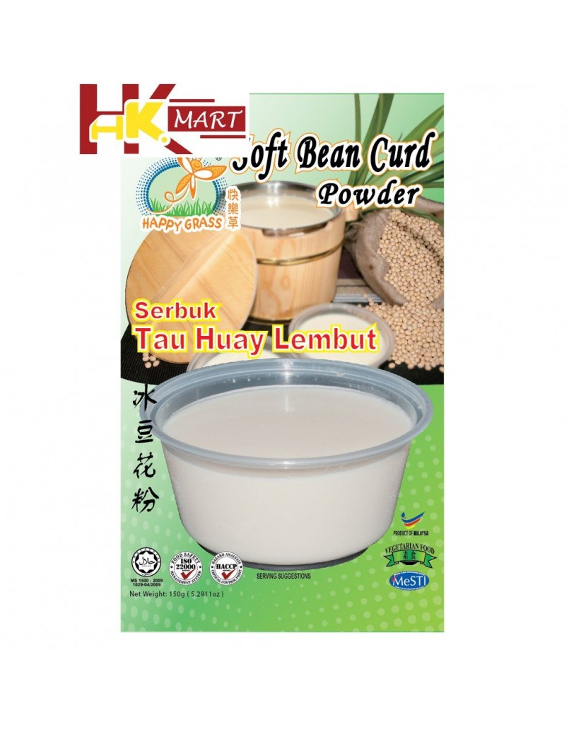 HAPPYGRASS SOYA BEAN CURD PWD 150G