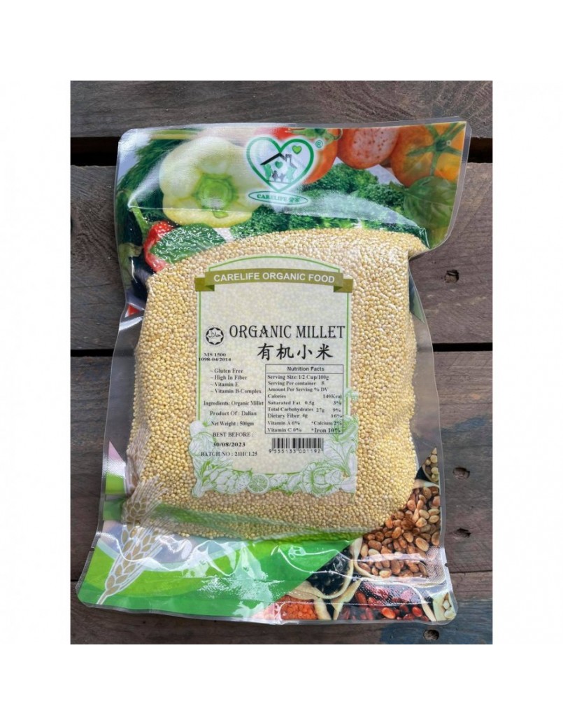 CARELIFE ORGANIC MILLET 500G