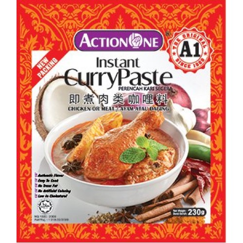 ACTION ONE CHICKEN/MEAT FLA 230G