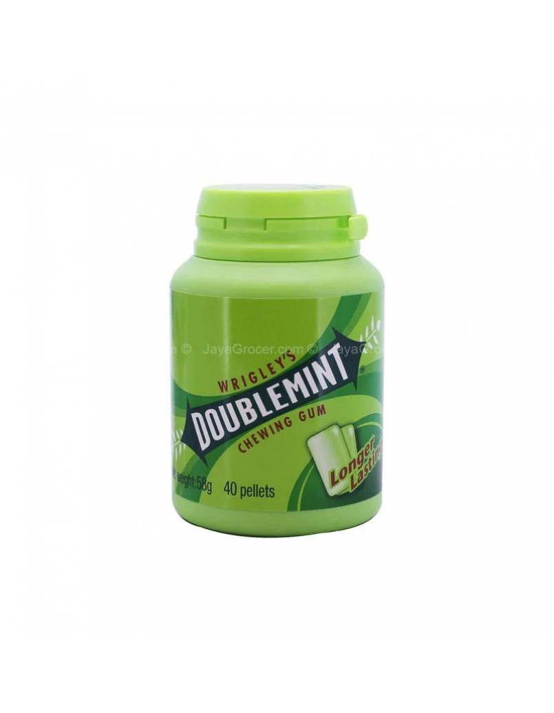 WRIGLET'S DOUBLEMINT BOTTLE 40'S