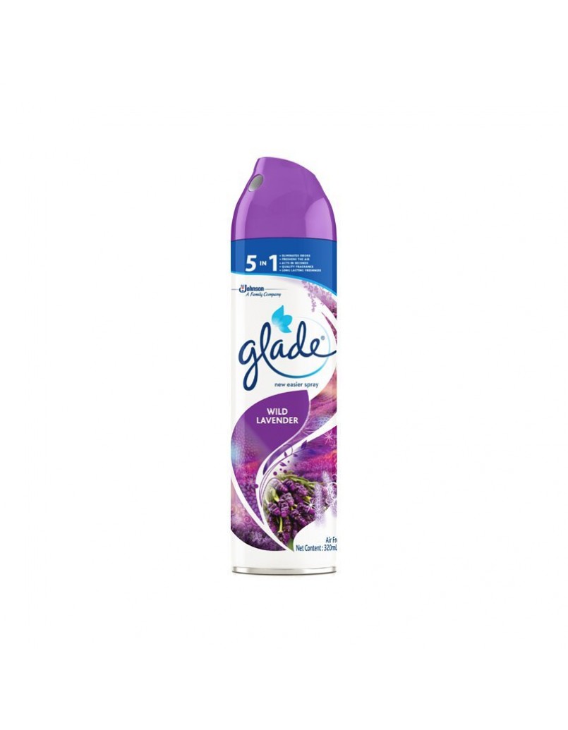 GLADE SPRAY LAVENDER 320ML