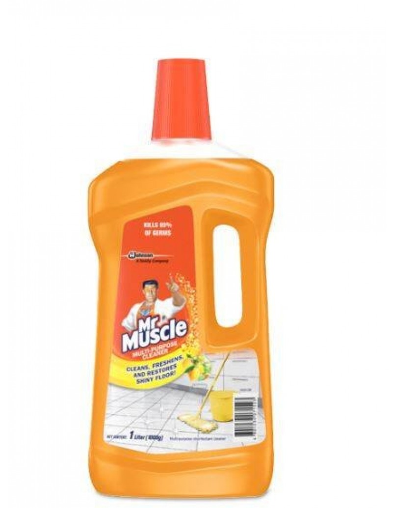 MR MUSCLE FLOOR CLEANS (LEMON) 1L