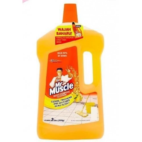 MR MUSCLE FLOOR CLEANS (LEMON) 2L