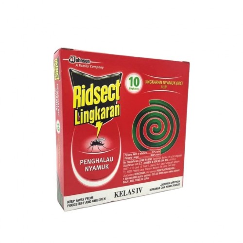 RIDSECT MOSQUITO COIL 8H 10'S