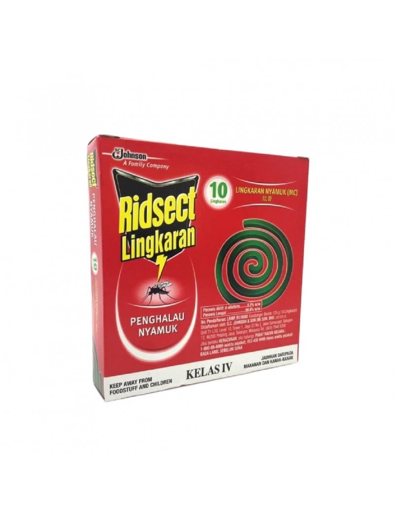 RIDSECT MOSQUITO COIL 8H 10'S