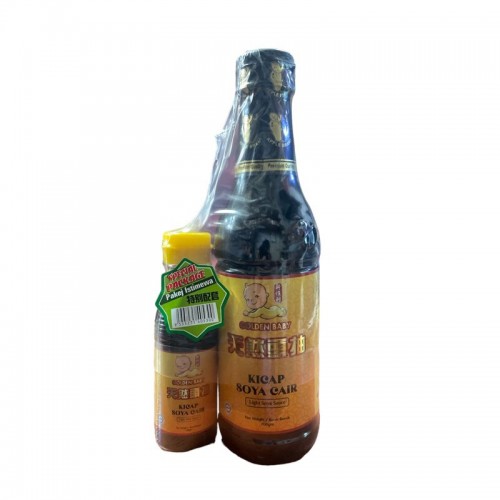 GOLDEN BABY PREMIUM LIGHT SOYA SAUCE 700G+2X140G