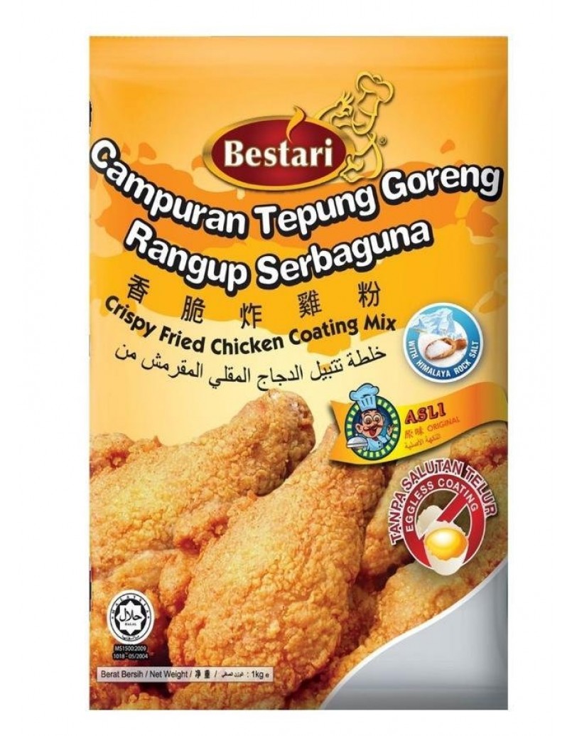 BESTARI FRIED CHICKEN ORG 1KG