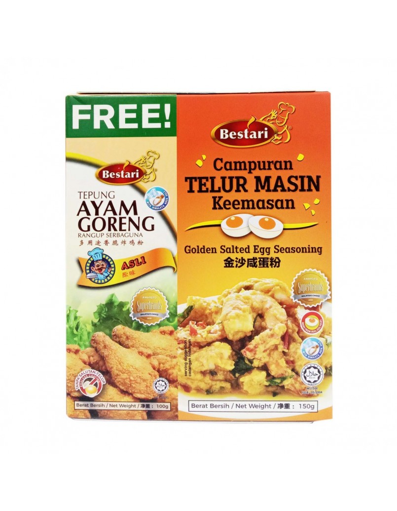 BESTARI SALTED EGG SEASONING POWDER 150G