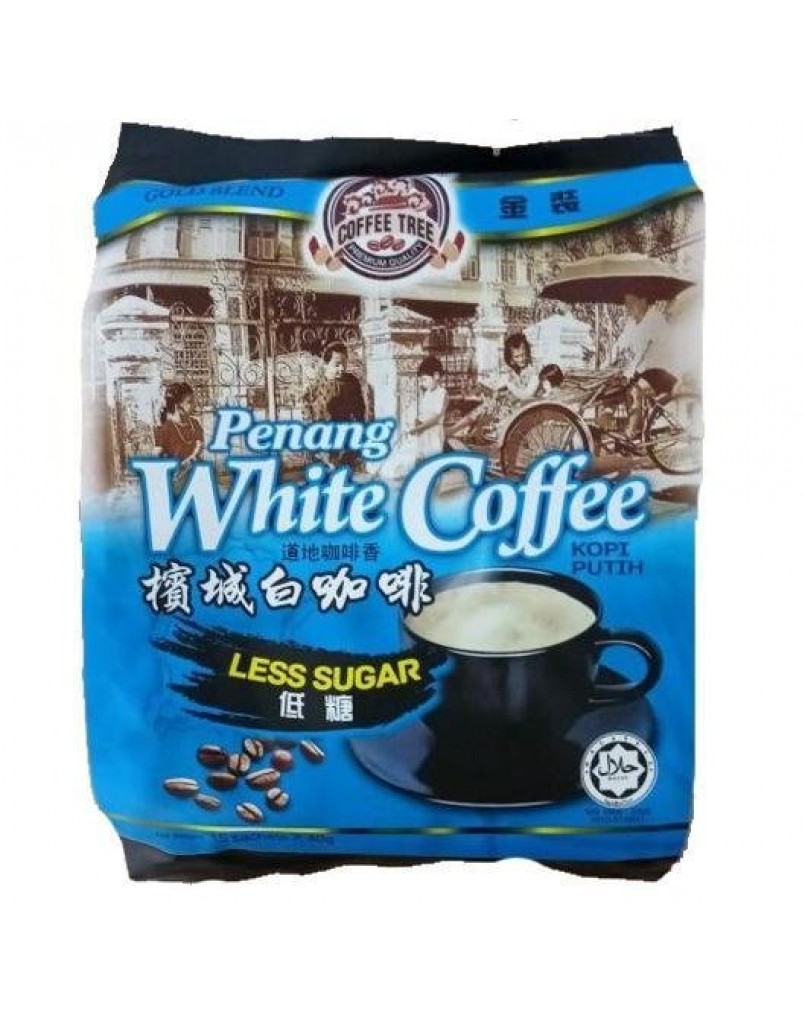 COFFEE TREE PENANG WHITE COFFEE(LESS SUGAR) 15 X40G