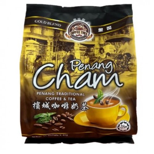 COFFEE TREE PENANG WHITE COFFEE(CHAM) 15 X40G