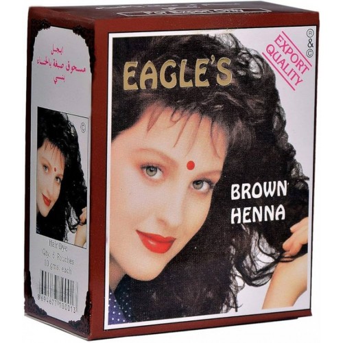EAGLE'S DARK BROWN HENNA 6 X10G