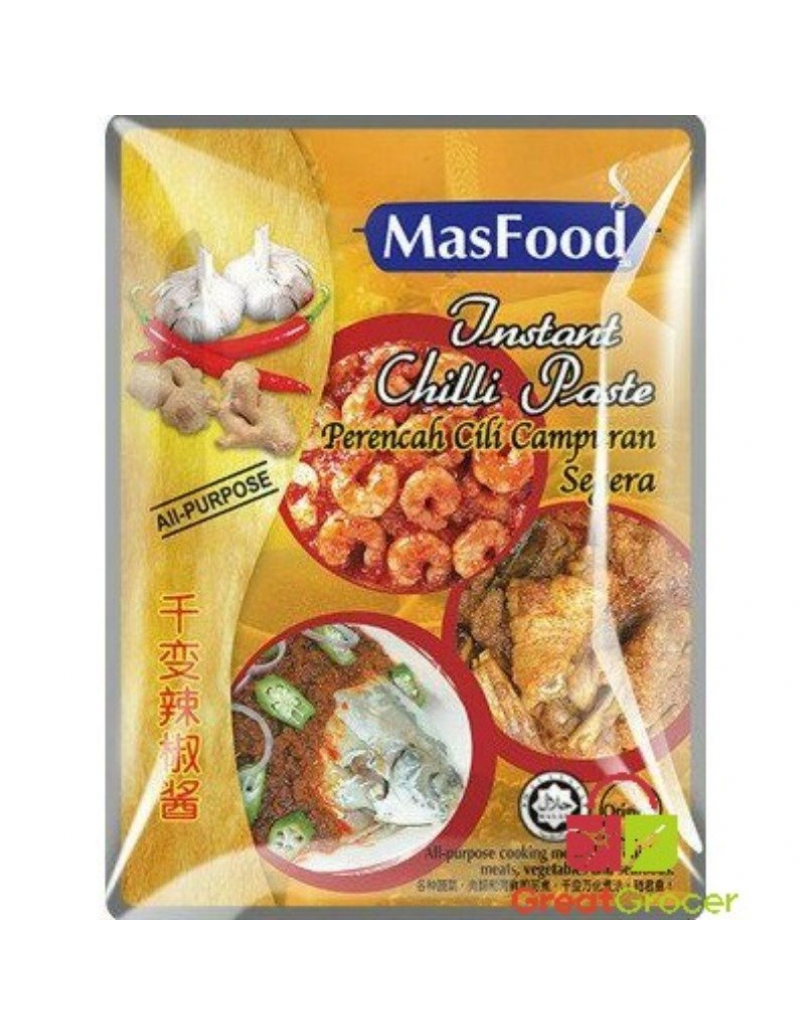 MASCOOK INSTANT CHILLI PASTE 180G