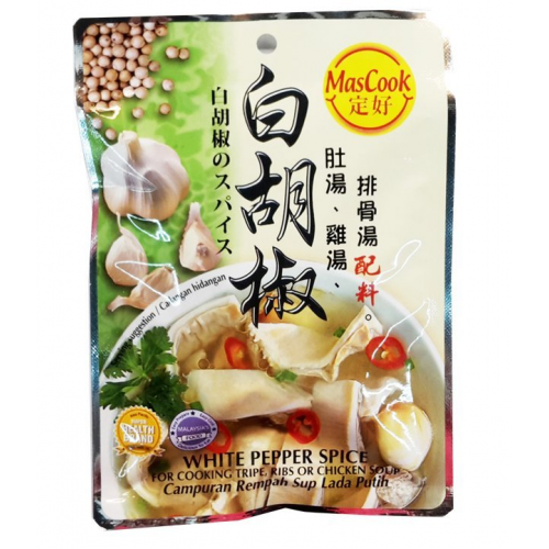 MASCOOK WHITE PAPPER SOUP 30G